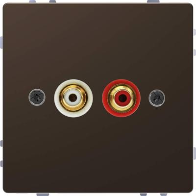 Merten MEG4350-6052 Luidsprekerstekkerdoos System Design Mokka 1 stuk(s)