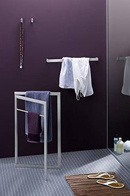 ZACK Linea Handdoekstang L geborsteld RVS ZACK Linea Handdoekstang L geborsteld RVS
