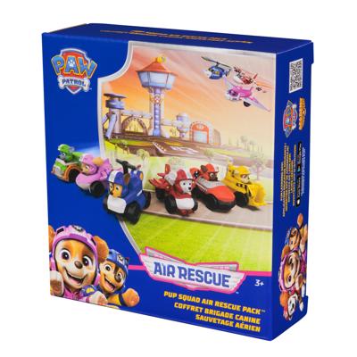Paw Patrol Air Rescue Pup Squad Racers 6 Stuks