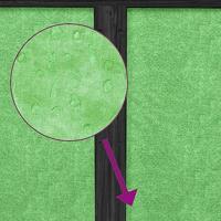 Konijnenhok 117,5x97x47,5 cm massief grenenhout grijs - thumbnail