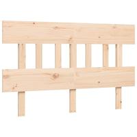 Bedframe zonder matras massief grenenhout 140x190 cm - thumbnail