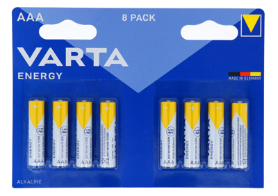 Varta Energy AAA 8ST Batterijen
