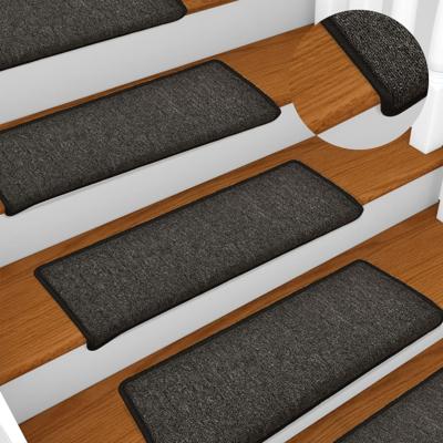VidaXL Trapmatten 15 st 65x21x4 cm antraciet rechthoekige rand VidaXL Trapmatten 15 st 65x21x4 cm antraciet rechthoekige rand
