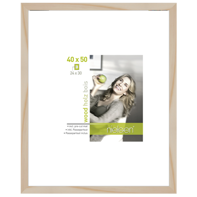 Nielsen Design Nielsen fotolijst 8988023 apollon naturel 40x50 / 24x30 cm