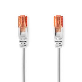 Nedis CAT6 Netwerkkabel | RJ45 Male | RJ45 Male | U/UTP | 2.00 m | Rond | PVC | Grijs | Label - CCGL85200GY20