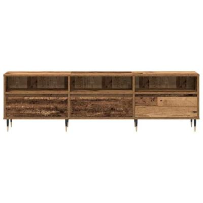 TV-kast Oud hout 150 x 30 x 44.5 cm Bewerkt hout