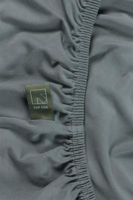 Beddinghouse Dutch Design Premium Jersey Lycra Topper Hoeslaken Blauw Grijs