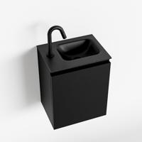 MONDIAZ OLAN 40cm toiletmeubel urban. LEX wastafel urban rechts 1 kraangat - thumbnail