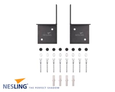 Nesling pergola muurelement set van 2