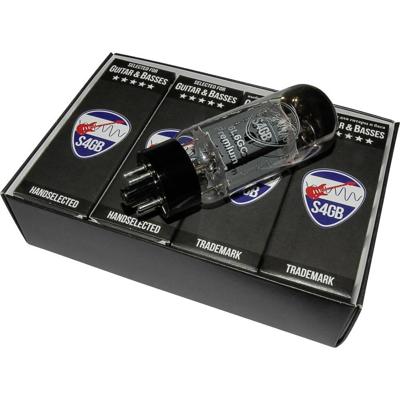 BTB Vertrieb 6L6GC S4GB Premium Elektronenbuis Matched Kwartet Geselecteerd voor Gitaren Eindpentode Aantal polen: 8 Fitting: Octal 4 stuk(s) BTB Vertrieb 6L6GC S4GB Premium Elektronenbuis Matched Kwartet Geselecteerd voor Gitaren Eindpentode Aantal polen: 8 Fitting: Octal 4 stuk(s)