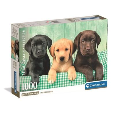 Clementoni puzzel 1000pcs labradors