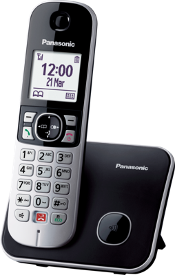 Panasonic KX-TG6851NLB Huistelefoon Zwart