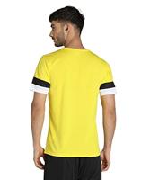 PUMA teamRISE Voetbalshirt Geel Zwart Wit - thumbnail