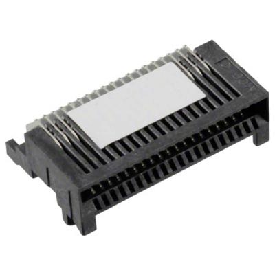 Molex 755860011 Female header, inbouw (standaard) Totaal aantal polen: 38 Rastermaat: 0.8 mm Inhoud: 1 stuk(s) Tape on Full reel Molex 755860011 Female header, inbouw (standaard) Totaal aantal polen: 38 Rastermaat: 0.8 mm Inhoud: 1 stuk(s) Tape on Full reel