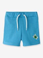 Jongen short elastische taille NAME IT borduursel azuurblauw - thumbnail