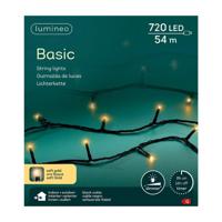 Lumineo Basic LED Snoer voor Buiten 720 LEDs 5400 cm Soft Gold Licht Zwart - thumbnail