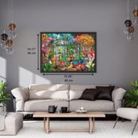 Clementoni legpuzzel the greenhouse caretakers, 500st. - thumbnail