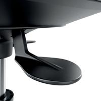 Leitz Ergo actieve Zitkruk met comfort wiebelkussen, met wieltjes - thumbnail