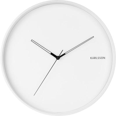 Karlsson - Wandklok Hue - Wit- Ø40cm