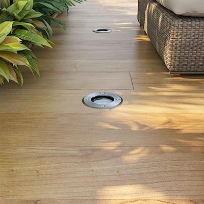 VidaXL Led-grondspots buiten 3 stuks rond VidaXL Led-grondspots buiten 3 stuks rond