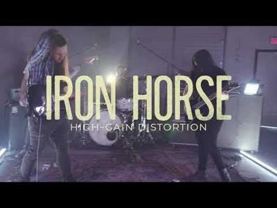Walrus Audio Iron Horse V3 distortion effectpedaal met Silicon & LED clipping diodes - thumbnail