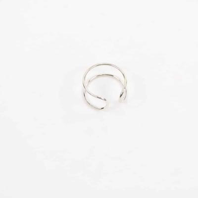 Zilveren Ring "Paralelo" Maat 18 (Sterling Zilver 925) Zilveren Ring "Paralelo" Maat 18 (Sterling Zilver 925)