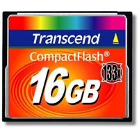 Transcend Standard 133x CF-kaart 16 GB - thumbnail