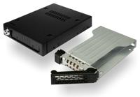 Icy Dock MB991SK-B 2,5 SATA mobile rack voor 3,5 extern met slot - thumbnail
