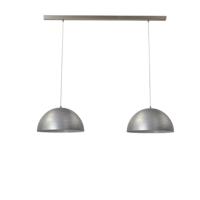 Masterlight Zilvergrijze eettafellampConcepto 2x35 - 2731-37-S-100-2 - thumbnail