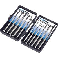 Basetech Montageschroevendraaier Elektronica en fijnmechanica, Werkplaats Plat, Kruiskop Phillips - thumbnail