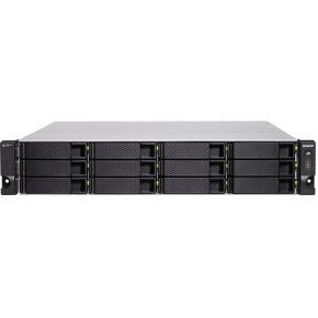 QNAP TS-h1283XU-RP NAS Rack (2U) Ethernet LAN Zwart E-2136