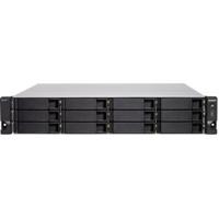 QNAP TS-h1283XU-RP NAS Rack (2U) Ethernet LAN Zwart E-2136 - thumbnail