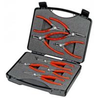 Knipex 00 21 25 Precisie-borgveertang set Geschikt voor borgringen Binnen- en buitenringen 12-25 mm, 19-60 mm 10-25 mm, 19-60 mm Puntvorm 90° haaks, Recht - thumbnail