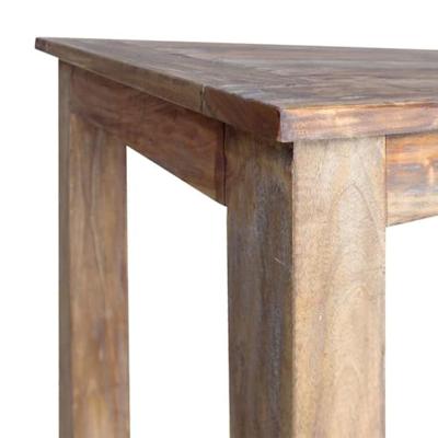 Eettafel 120x60x77 cm massief mahoniehout