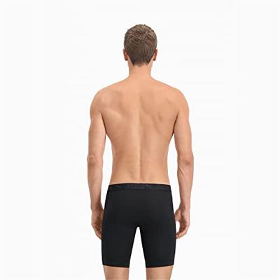 Puma Sport Boxershorts Microfiber Long 2-pack Zwart-L