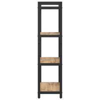 Boekenkast artisanaal eikenkleurig 60 x 30 x 118 cm - thumbnail