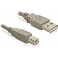 Delock 82215 USB-kabel USB 2.0 USB-A stekker, USB-B stekker 1.80 m Grijs - thumbnail