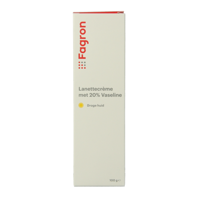 Lanettecreme met 20% vaseline 100 Gram