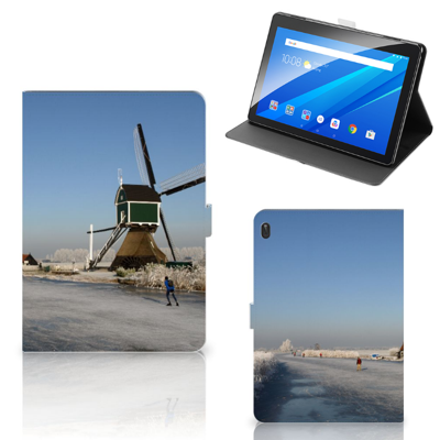 Lenovo Tab E10 Tablet Flip Case Schaatsers Lenovo Tab E10 Tablet Flip Case Schaatsers