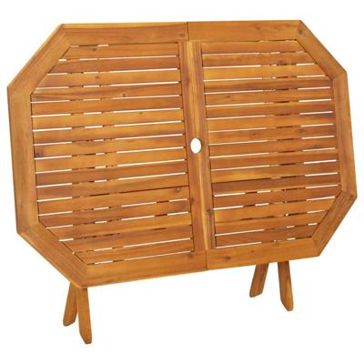 5-delige Tuinset massief acaciahout