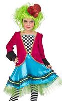 Mad Hatter Kostuum Meisje - thumbnail