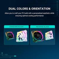 ASUS Prime MR120 Fan ARGB White Computer behuizing Ventilator 12 cm Wit - thumbnail