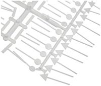 Busch 6028 H0 Set Verkeersbord, Straatnaam, Huisnummer Bouwpakket - thumbnail