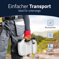 Hünersdorff 804900 PROFI Dubbele jerrycan (l x b x h) 298 x 170 x 362 mm 9 l - thumbnail