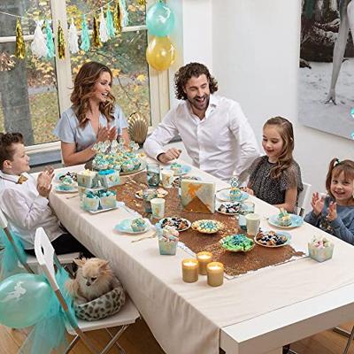 Papieren bekers Zeemeermin 10 stuks 21cl