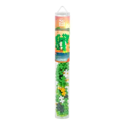 Plus-Plus tube olifant: 100 stuks (4323) Plus-Plus tube olifant: 100 stuks (4323)