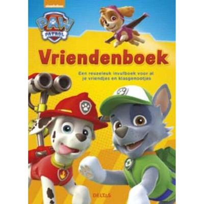 Deltas Paw patrol vriendenboek