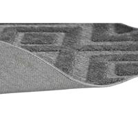 Tapijt Home ESPRIT Donker grijs 175 x 100 x 1 cm - thumbnail