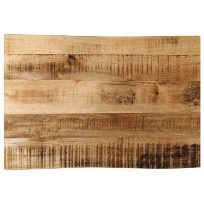 Tafelblad met natuurlijke rand 70x40x3,8 cm massief mangohout