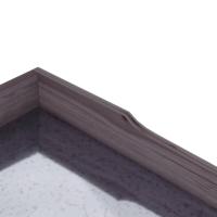 Plantentafel met schappen 78x38x82,5 cm vurenhout grijs - thumbnail